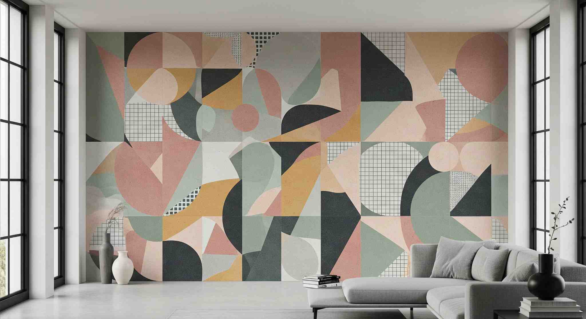 Abstract Artistry Mosaic Tiles
