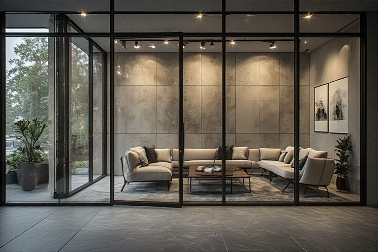 Soundproof acoustic window glass design for urban homes