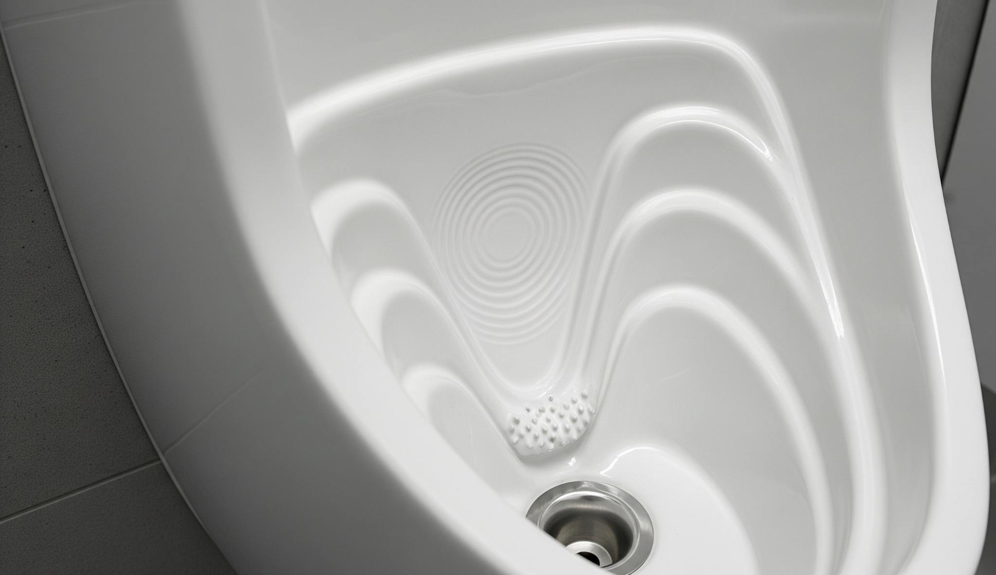 Anti splash bowl geometry