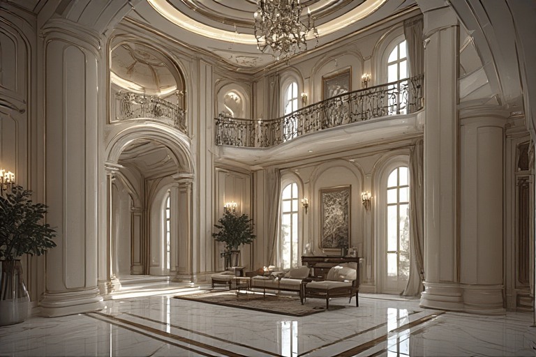 Architectural Detail Foyer Design
