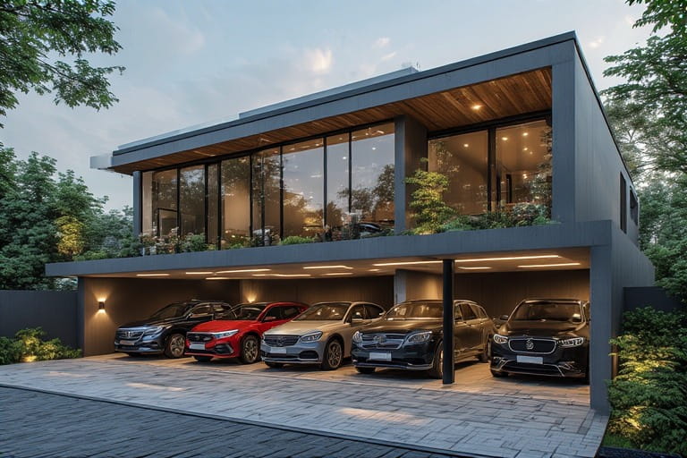 Basement Car Parking Design
