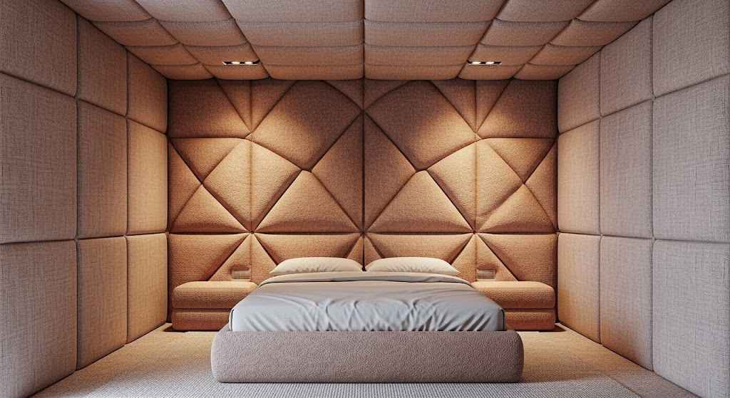 Bedroom Fabric Like Surfaces Tiles