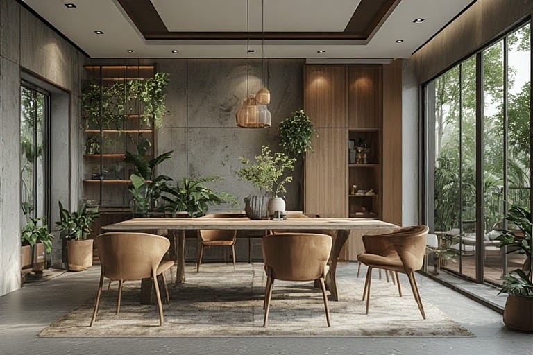 Biophilic Dining Hall Design Ideas