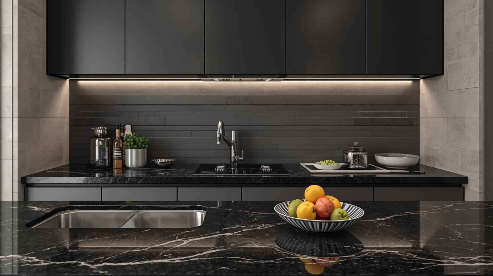 Black Granite – Bold, Sophisticated & Striking for Contemporary Kitchens