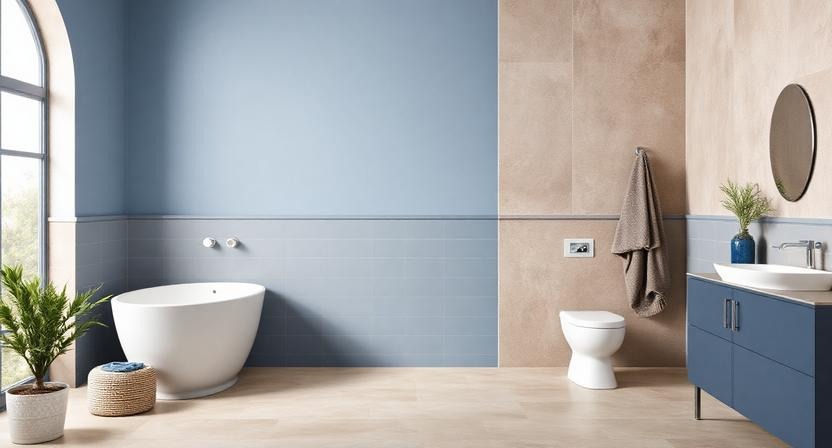 Blue and Sandstone – Tranquil & Cosy