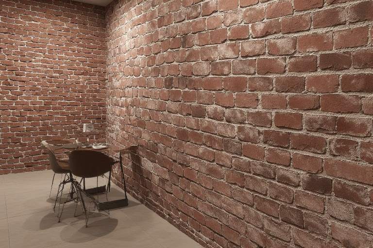Brick-Look Tiles for Urban Chic