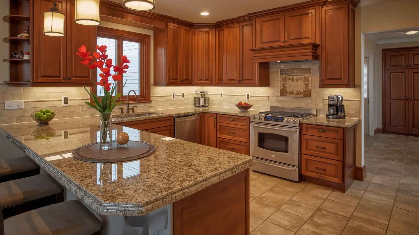 Brown Granite – Rich, Earthy & Durable Option for Classic Kitchen Styles