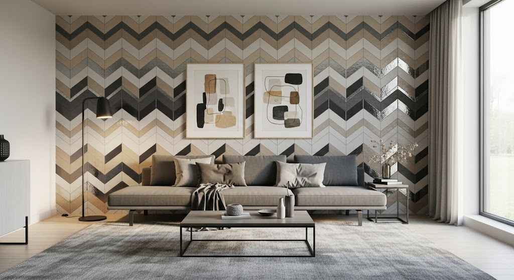 Chevron Accent Tile