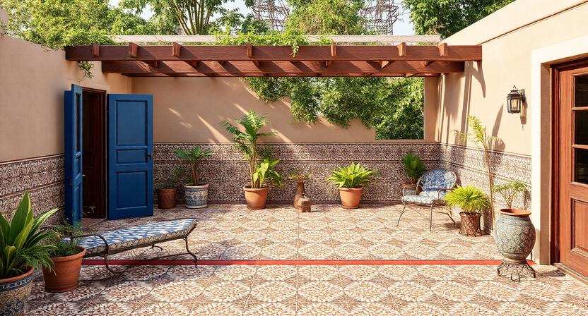 Classic Ceramic Tiles with Traditional Prints
