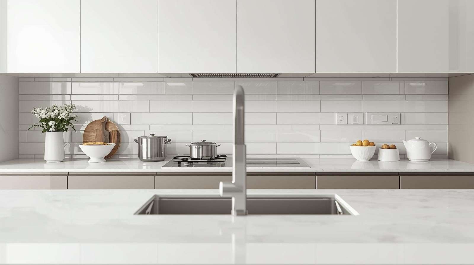 Classic White Subway Tiles: Clean and Versatile