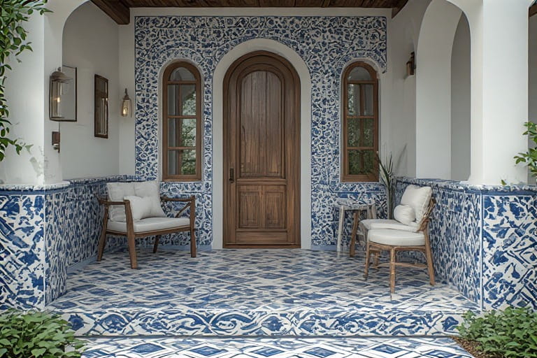 Costal and Mediterranean Entrance Wall Tiles