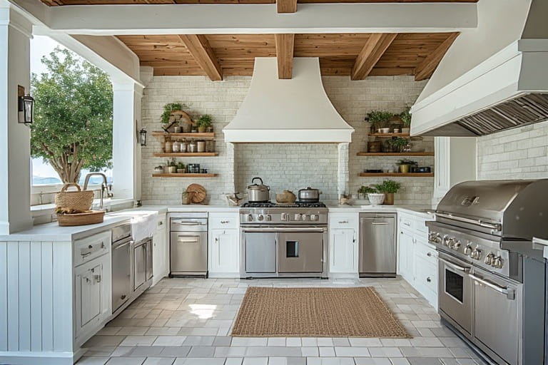 Coastal Breeze Outdoor Kitchen Design