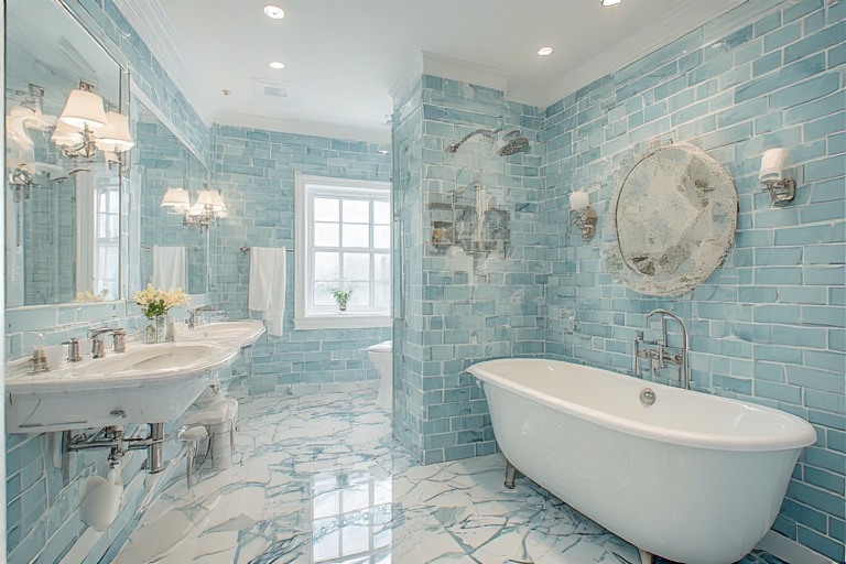 Coastal Retreat Luxury Bathroom Design