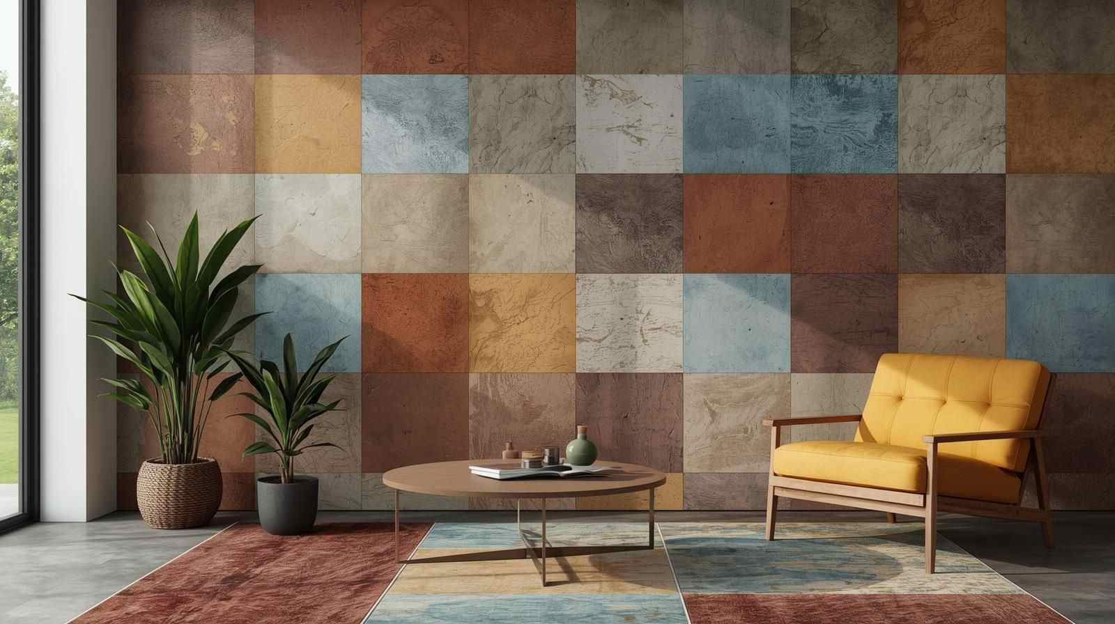 Colour-Enhanced Concrete Walls