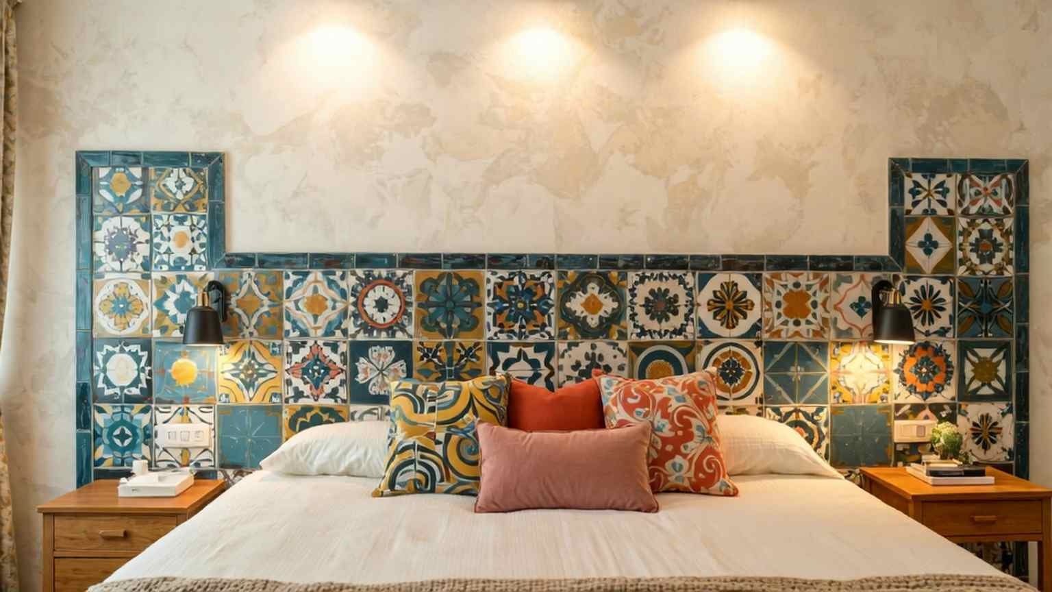 Colourful Accent Tiles for Personality