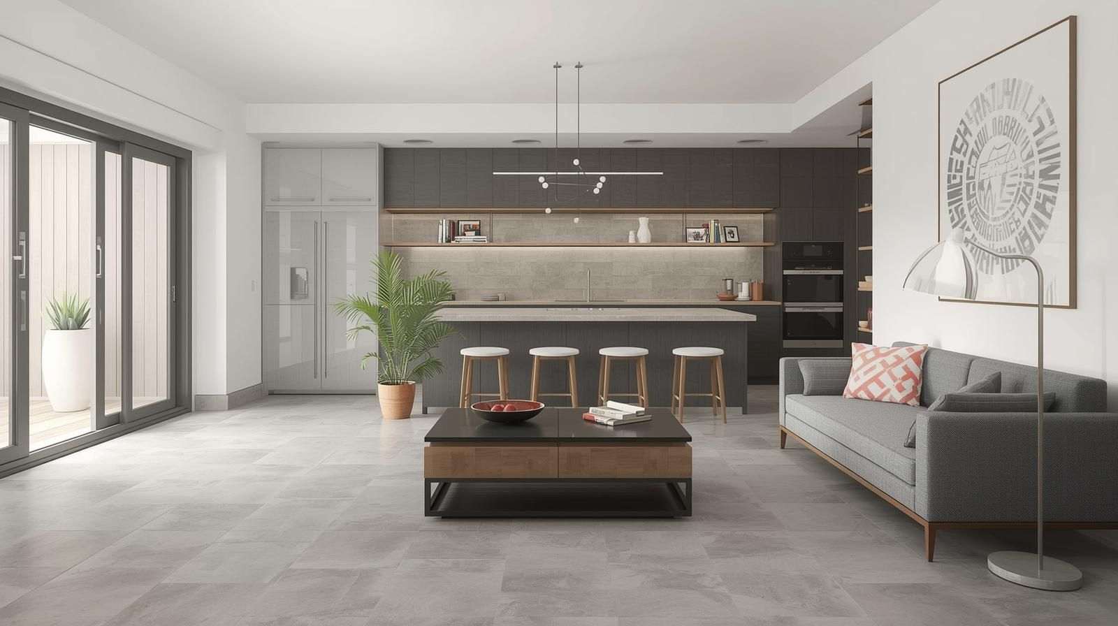 Concrete Look Tiles