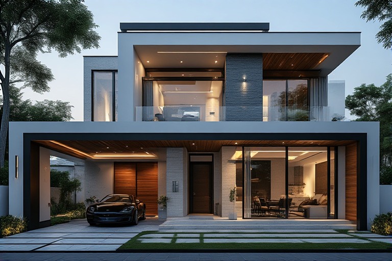 Contemporary Ground Floor Elevation Design