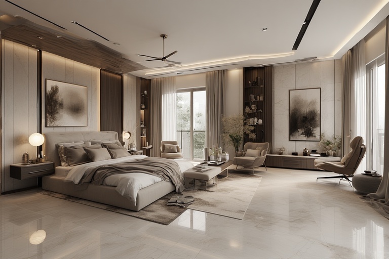 Contemporary Interiors with Multi-Purpose Rooms for Flexible Duplex Living