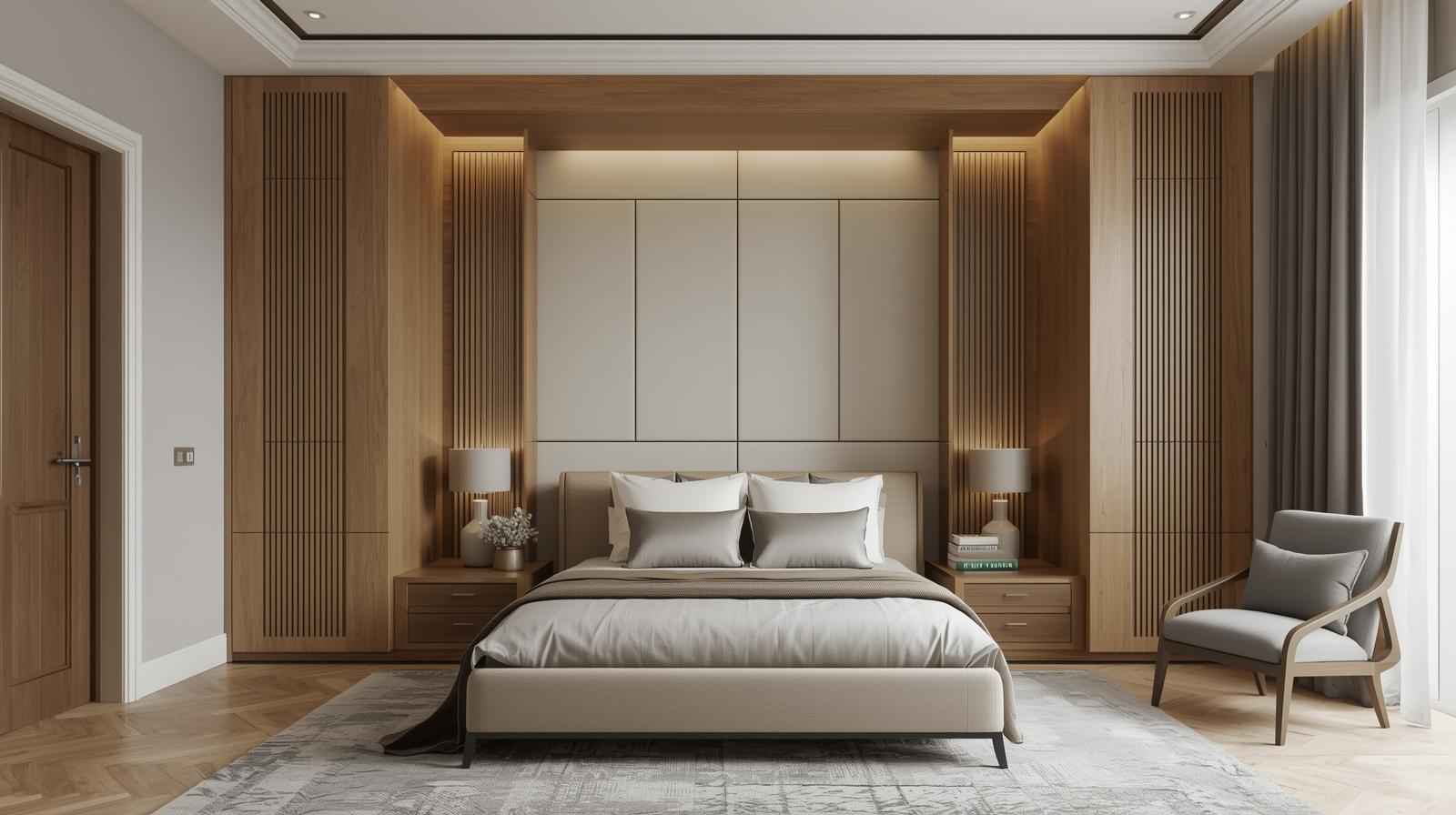 Corner wardrobes for optimal use of space maximise storage in small bedrooms while maintaining a stylish look.