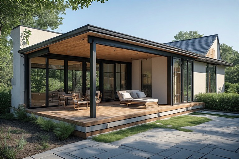 Covered Veranda Front Porch Designs
