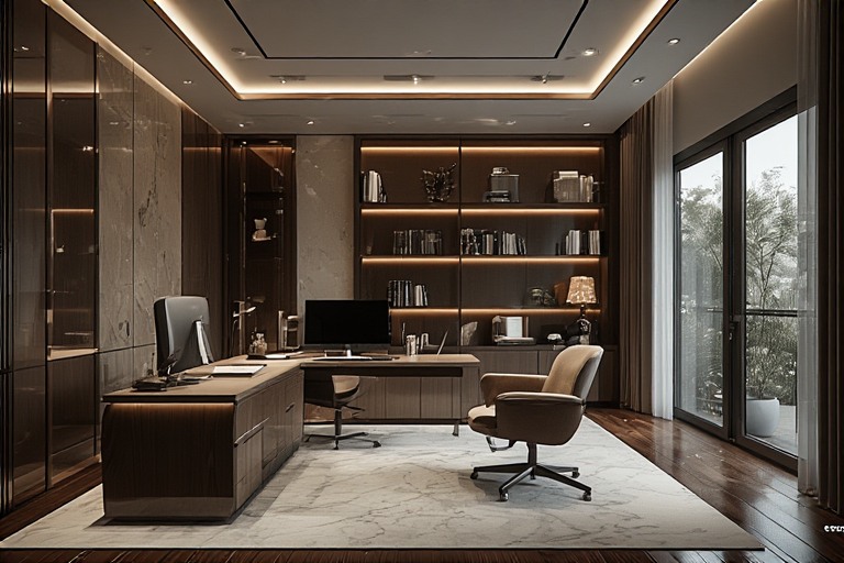 Luxury House Interior For Home Office