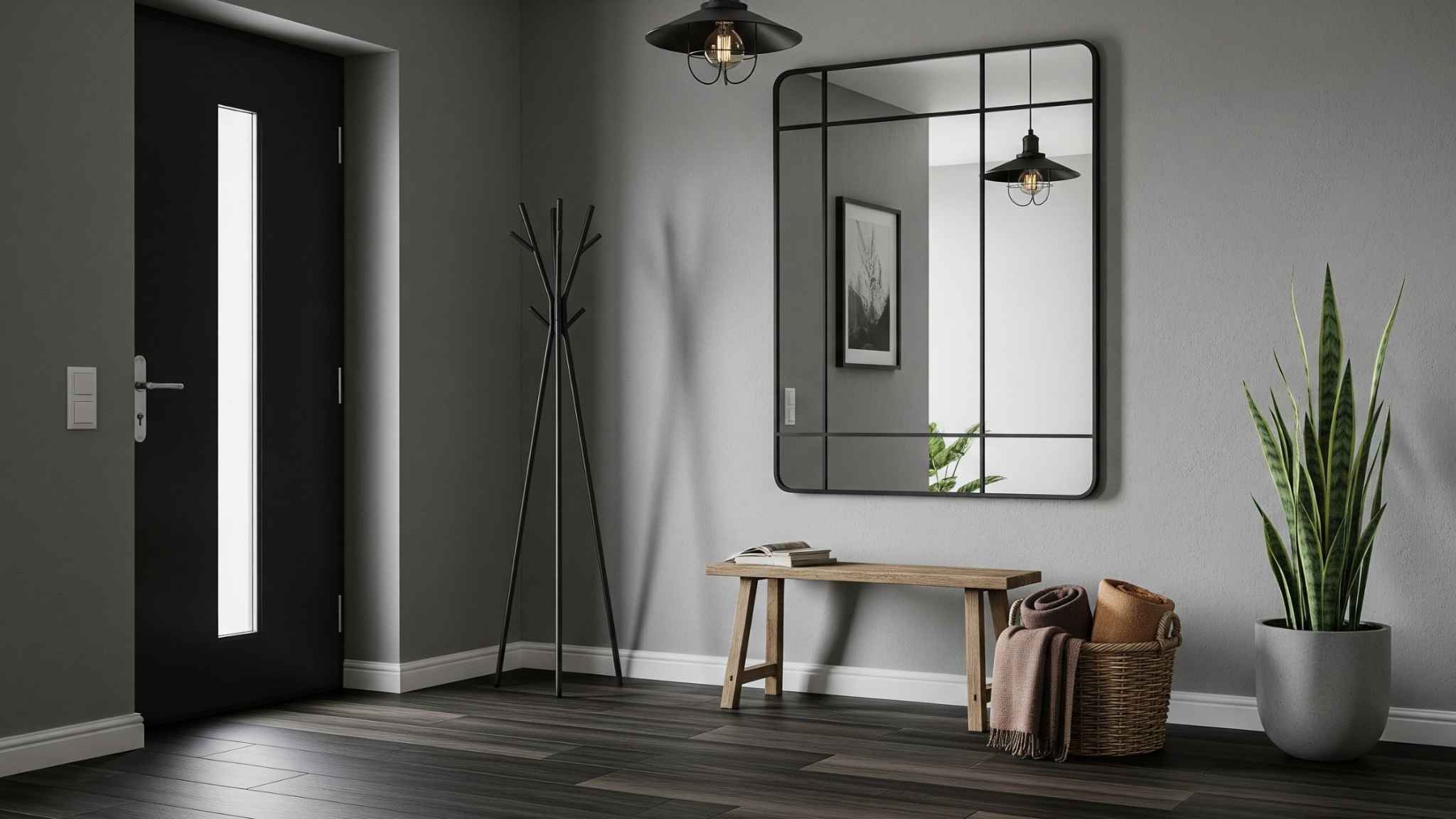 Dark Wood Look Floor Tiles