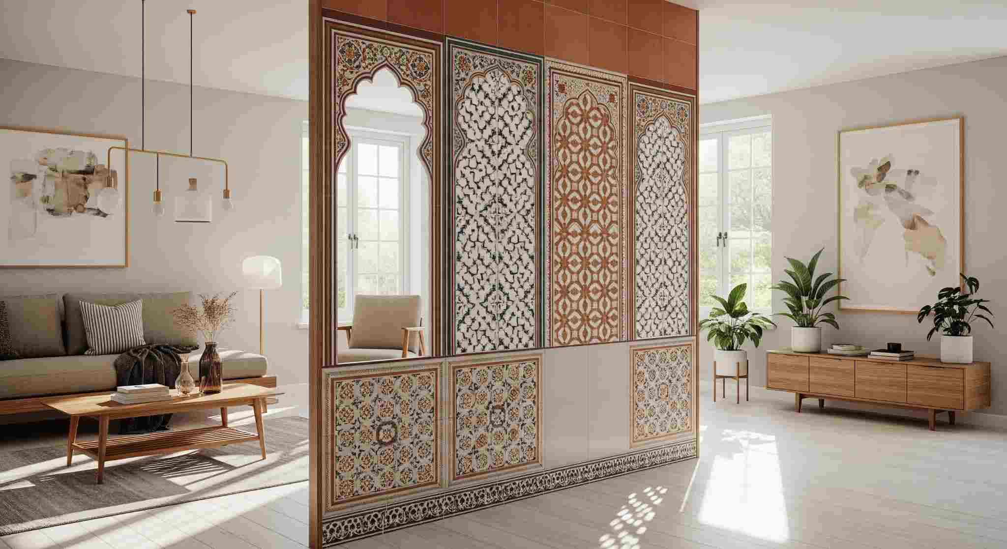 Decorative Ceramic Tile Jali Partitions