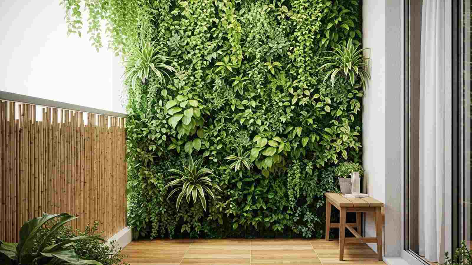 Design a Green Balcony with Vertical Gardens