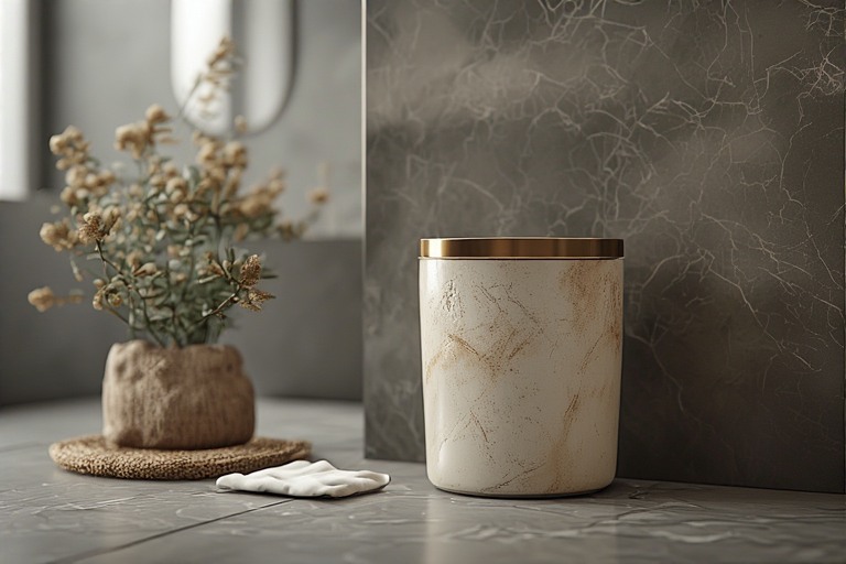 Designer Waste Bin Bathroom Accessories