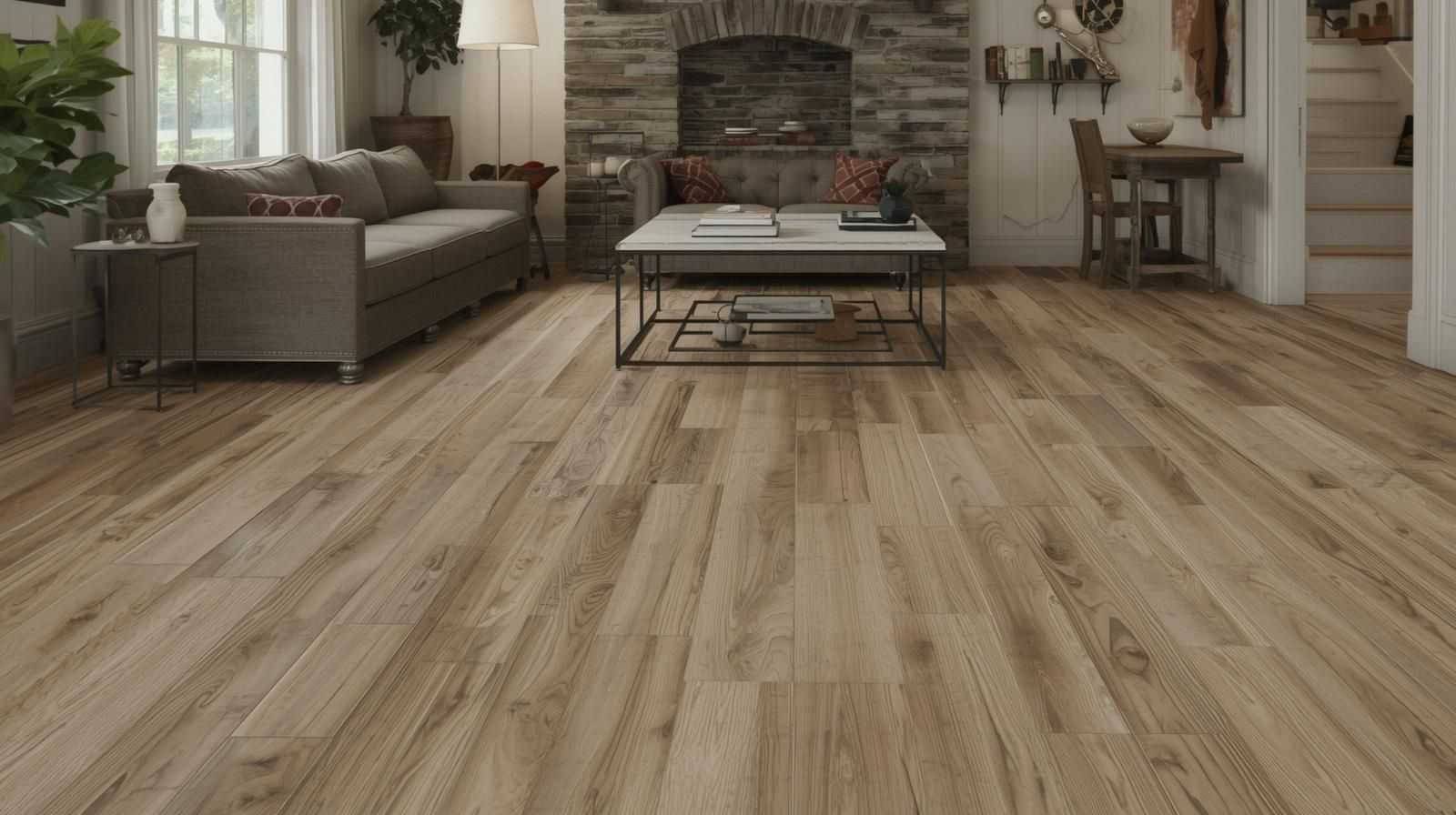 Distressed Wood Texture Tiles