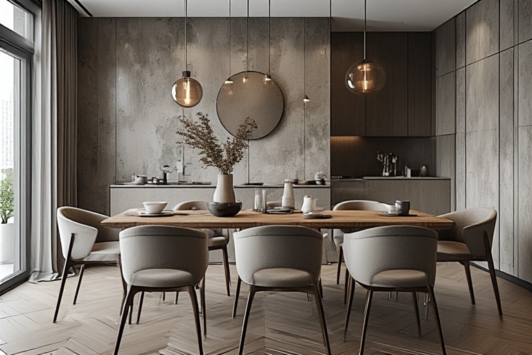 Eclectic Fusion Dining Hall Design