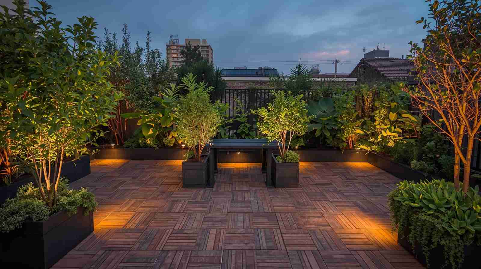 Eco-Friendly Green Roof Terrace Garden Design