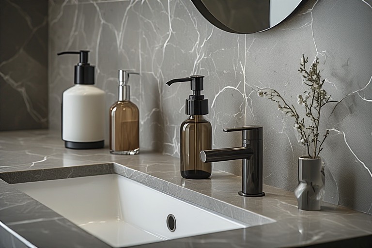 Elegant Soap Dispenser Wash Basin Accessories