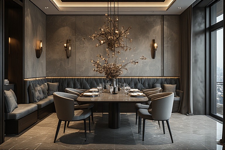 Elevated Seating Dining Hall Design