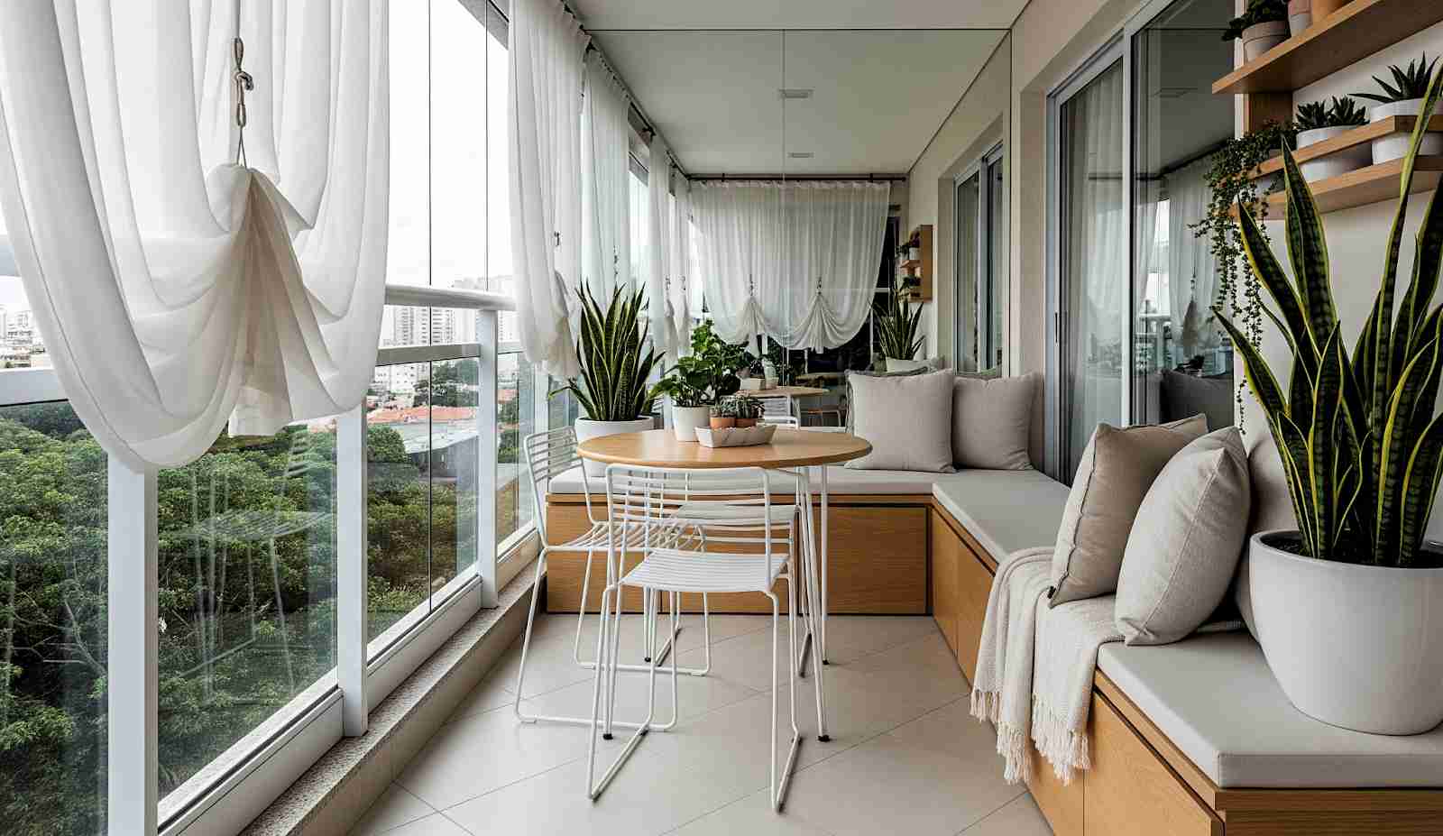 Enhance Small Spaces with Light-Colored Tiles