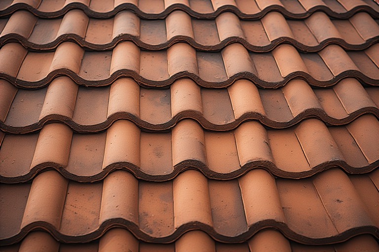 Flat or Plain Terracotta Roof Tiles