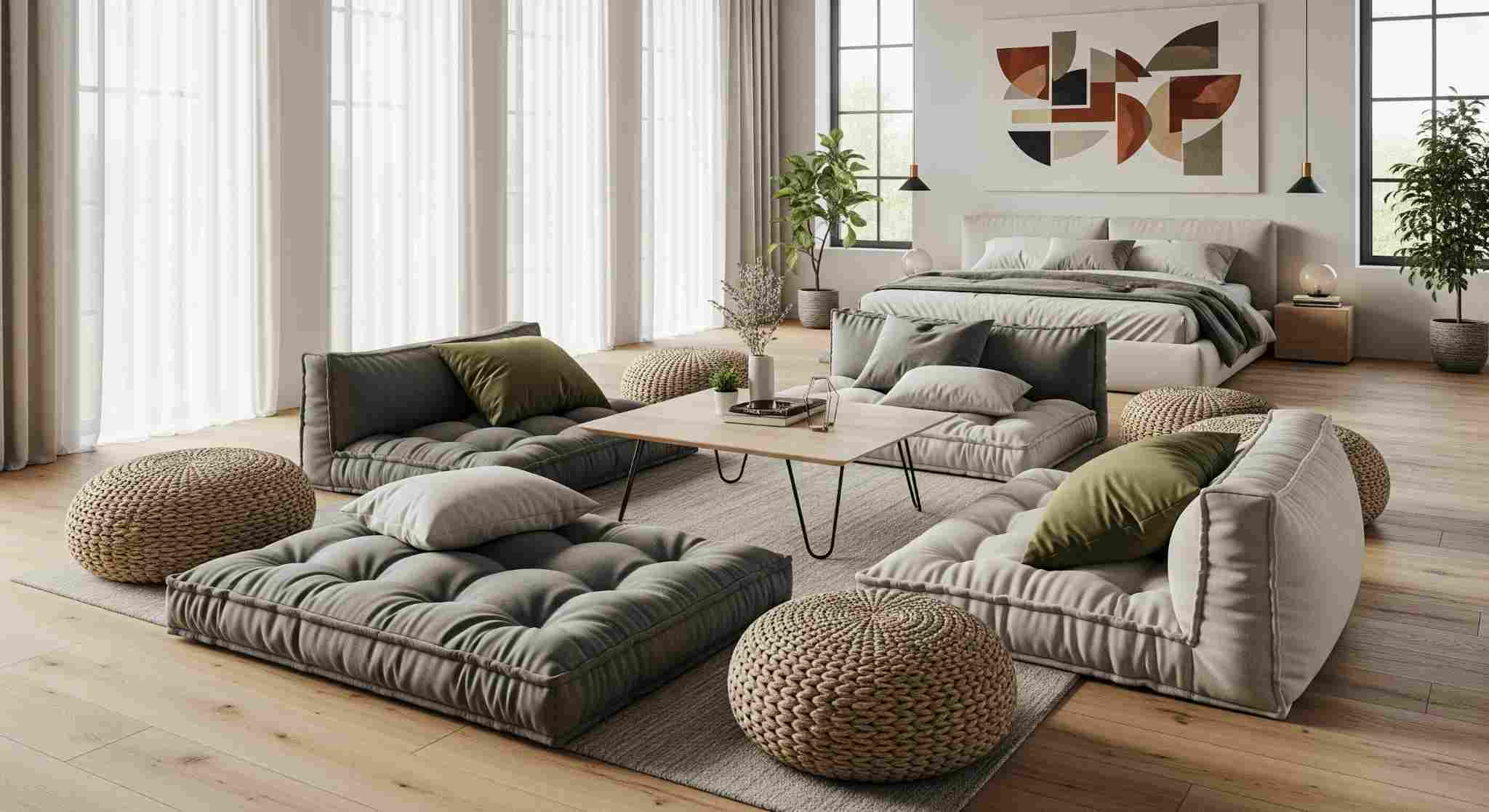 Floor Seating for Multipurpose Use