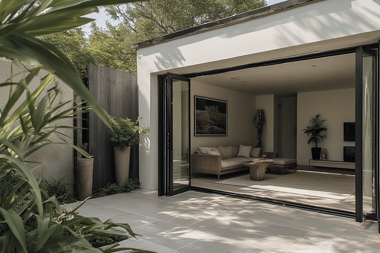 Folding Glass Doors – Indoor-Outdoor Feel