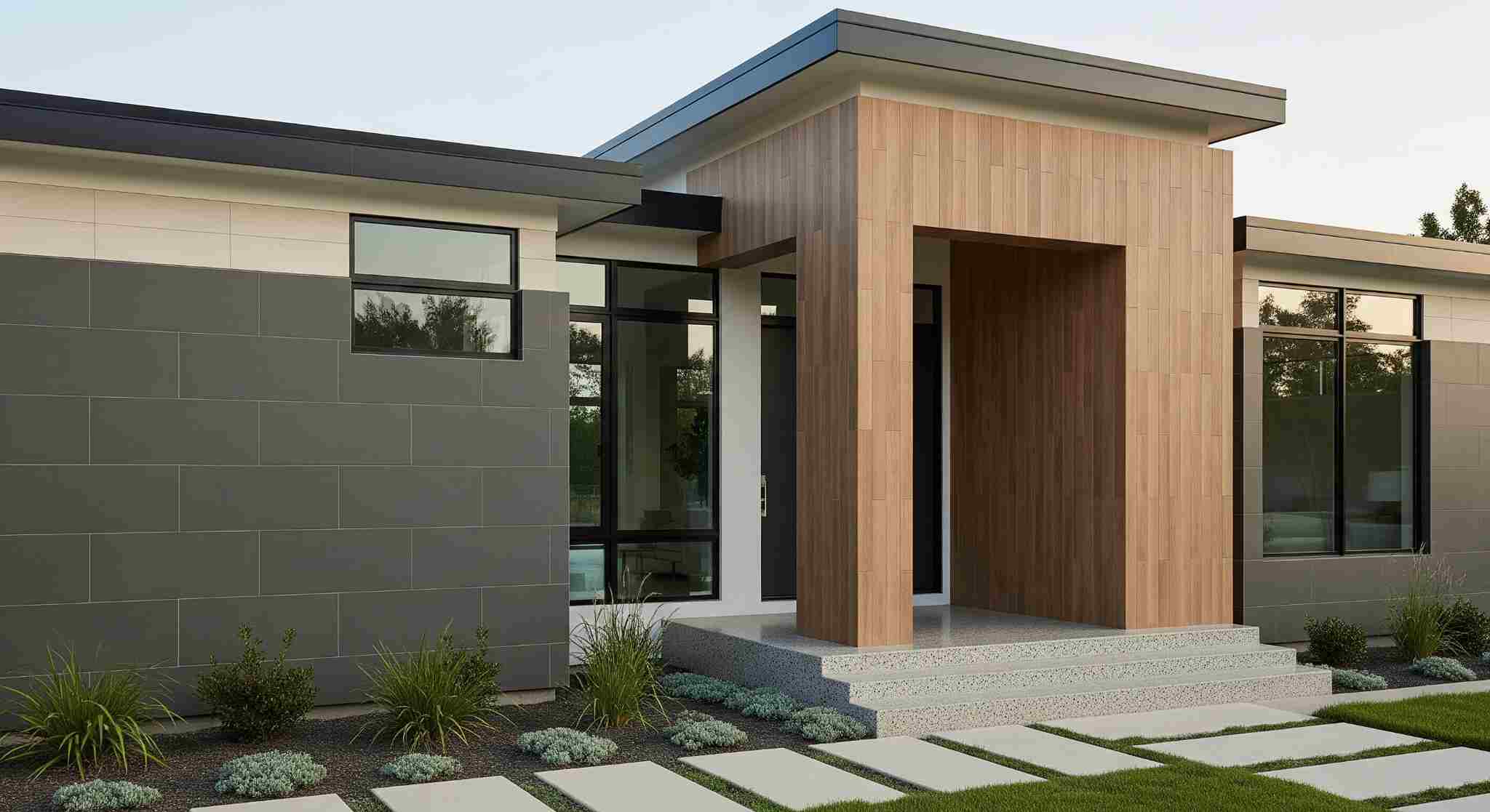 Front Elevation Tiles Outperform Paint on the Exterior