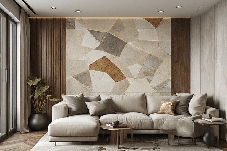 Geometric Pattern Tile Panels