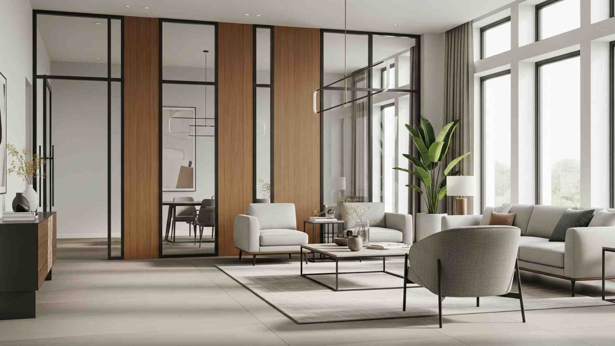 Glass and Wood Mix