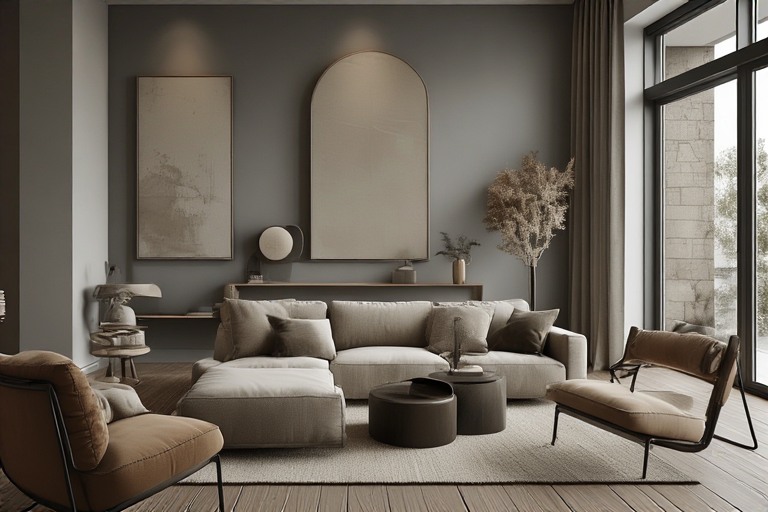 Greige (Grey-Beige Blend) Combination
