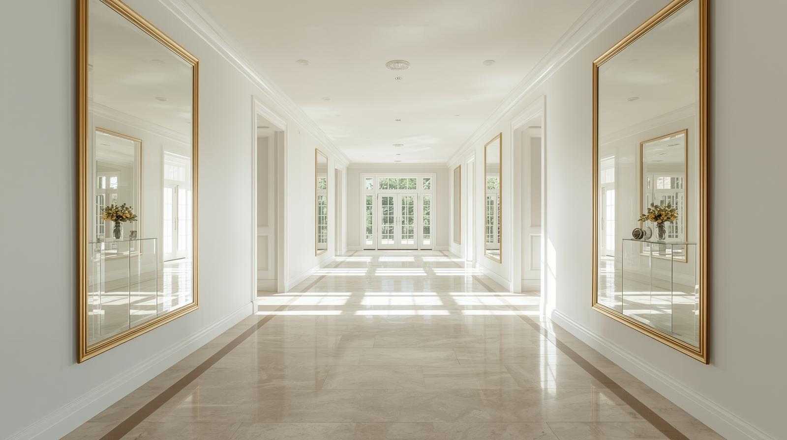 Hallway mirror direction as per vastu.
