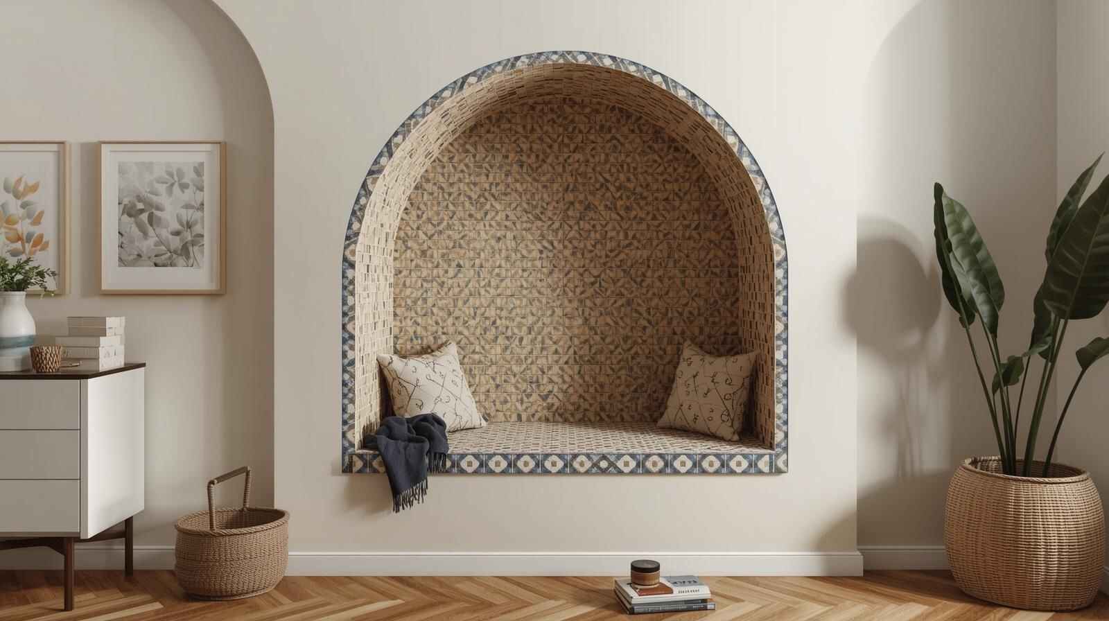 Handcrafted Rustic Mosaic Tiles