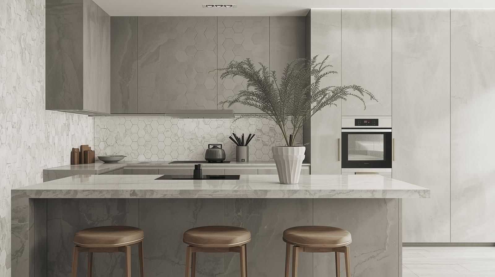 Hexagonal Tiles: Subtle Geometry for a Unique Touch