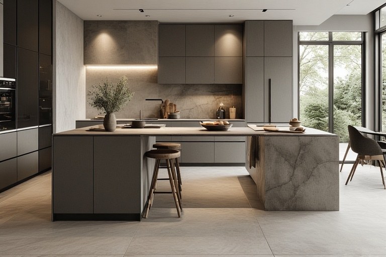 Integrate Multi-Functional Kitchen Islands with Storage Tiles