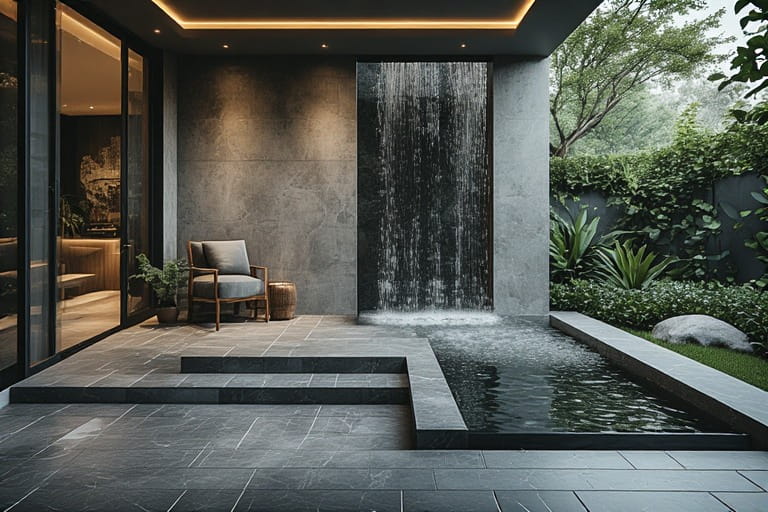 Integrated Water Front Porch Designs