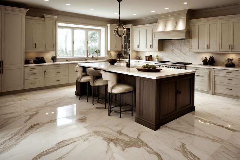 Kashmir White & Platinum White Granite – Soft, Bright & Elegant Dual-White Combination