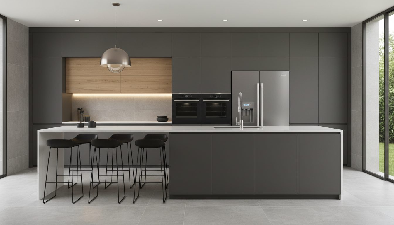 Integrated appliance kitchen decor ideas for a sleek look