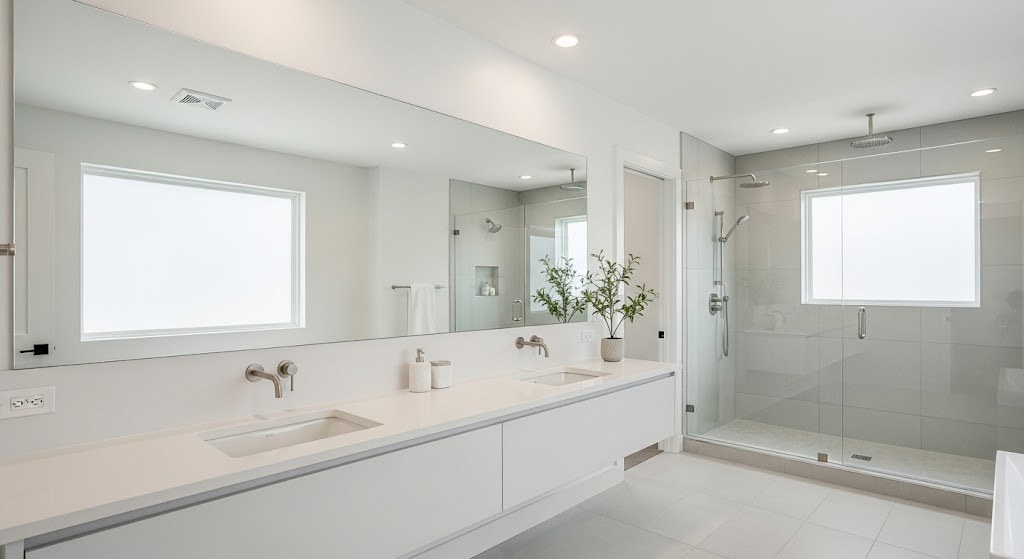Large Bathrooms 8x10 to 8x10 feet and above
